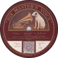 His Masters Voice B 116